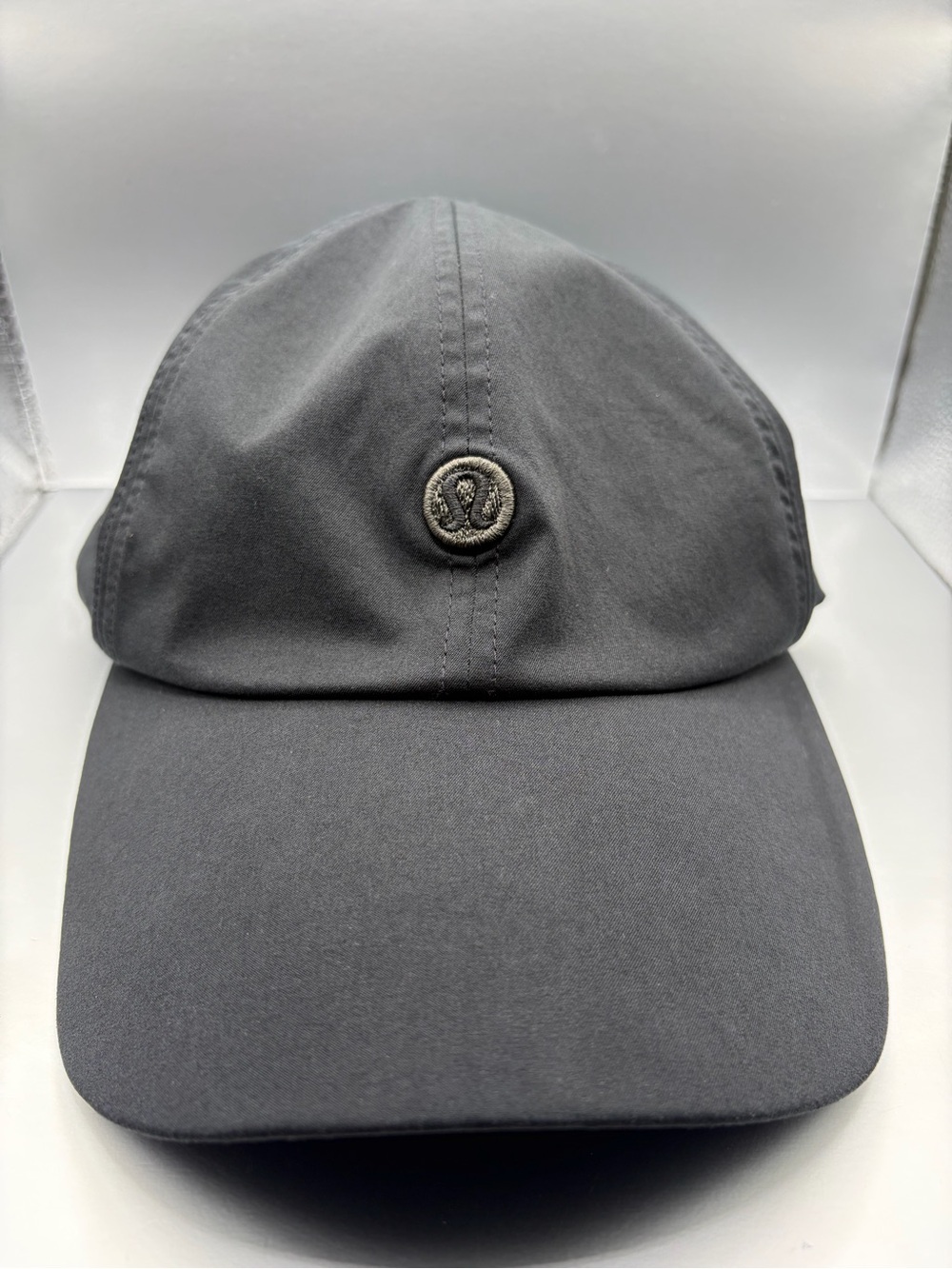 Lululemon Baller Hat Soft Logo Graphite Gray Black Adjustable Strapback Cap O/S